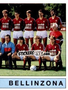 Sticker Team - Football Switzerland 1987-1988 n. 40 - Panini