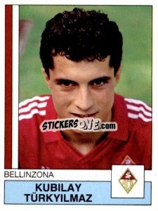 Sticker Kubilay Turkyilmaz - Football Switzerland 1987-1988 n. 54 - Panini