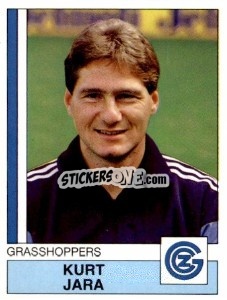 Sticker Kurt Jara - Football Switzerland 1987-1988 n. 61 - Panini