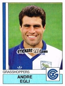 Cromo Andre Egli - Football Switzerland 1987-1988 n. 65 - Panini