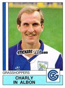 Figurina Charly in Albon - Football Switzerland 1987-1988 n. 66 - Panini