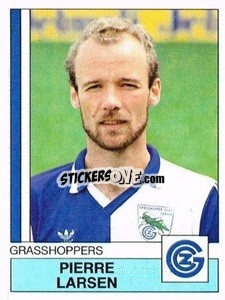Figurina Pierre Larsen - Football Switzerland 1987-1988 n. 68 - Panini