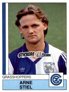 Cromo Arne Stiel - Football Switzerland 1987-1988 - Panini