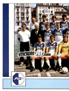 Sticker Team - Football Switzerland 1987-1988 n. 96 - Panini