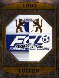 Sticker Badge - Football Switzerland 1987-1988 - Panini