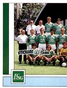 Sticker Team - Football Switzerland 1987-1988 n. 134 - Panini