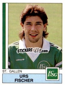 Sticker Urs Fischer - Football Switzerland 1987-1988 n. 146 - Panini