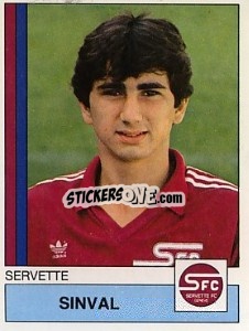 Sticker Sinval - Football Switzerland 1987-1988 - Panini