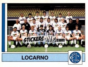 Sticker Team - Football Switzerland 1987-1988 n. 234 - Panini
