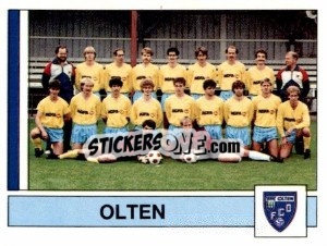 Sticker Team - Football Switzerland 1987-1988 - Panini