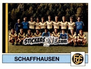 Sticker Team - Football Switzerland 1987-1988 - Panini