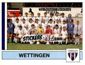 Figurina Team - Football Switzerland 1987-1988 - Panini