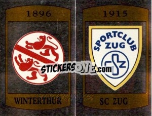 Cromo Badge - Football Switzerland 1987-1988 - Panini