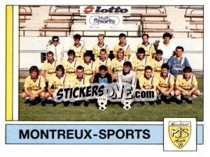 Sticker Team - Football Switzerland 1987-1988 n. 260 - Panini