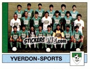 Sticker Team - Football Switzerland 1987-1988 n. 264 - Panini
