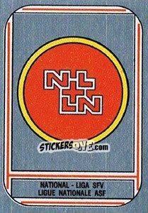 Sticker Badge - Football Switzerland 1981-1982 n. 2 - Panini