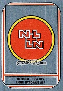 Sticker Badge - Football Switzerland 1981-1982 - Panini