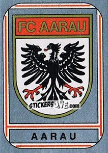 Sticker Badge - Football Switzerland 1981-1982 - Panini