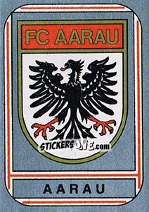 Figurina Badge - Football Switzerland 1981-1982 - Panini