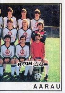 Sticker Team - Football Switzerland 1981-1982 - Panini