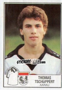 Sticker Thomas Tschuppert - Football Switzerland 1981-1982 - Panini