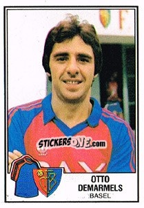 Sticker Otto Demarmels - Football Switzerland 1981-1982 n. 31 - Panini