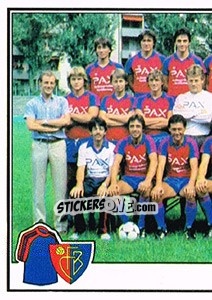 Figurina Team - Football Switzerland 1981-1982 - Panini