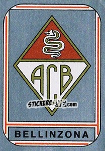 Sticker Badge - Football Switzerland 1981-1982 n. 43 - Panini