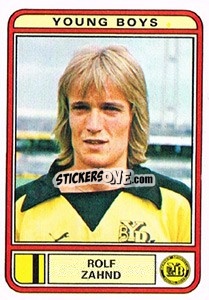 Cromo Rolf Zahnd - Football Switzerland 1979-1980 - Panini