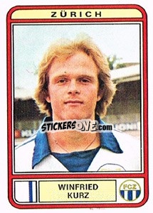 Figurina Winfried Kurz - Football Switzerland 1979-1980 n. 238 - Panini