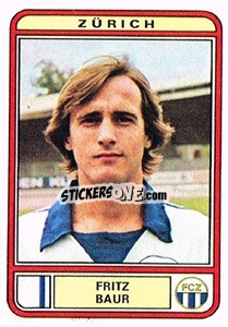 Figurina Fritz Baur - Football Switzerland 1979-1980 n. 239 - Panini