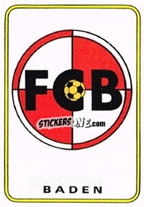 Sticker Badge - Football Switzerland 1979-1980 - Panini