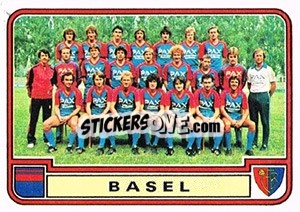 Sticker Team - Football Switzerland 1979-1980 n. 10 - Panini