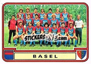 Figurina Team - Football Switzerland 1979-1980 - Panini