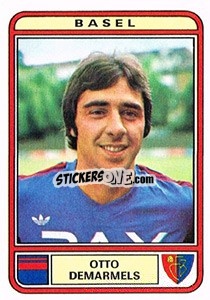 Sticker Otto Demarmels - Football Switzerland 1979-1980 n. 21 - Panini