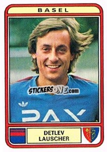 Sticker Detlev Lauscher - Football Switzerland 1979-1980 - Panini