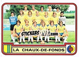 Figurina Team - Football Switzerland 1979-1980 - Panini