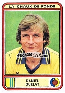Cromo Daniel Guelat - Football Switzerland 1979-1980 - Panini
