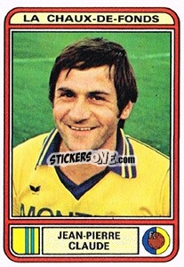 Cromo Jean-Pierre Claude - Football Switzerland 1979-1980 - Panini