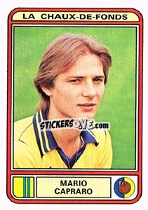 Sticker Mario Capraro - Football Switzerland 1979-1980 - Panini