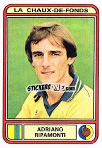 Cromo Adriano Ripamonti - Football Switzerland 1979-1980 - Panini