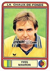 Cromo Yves Mauron - Football Switzerland 1979-1980 - Panini