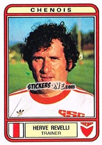 Sticker Herve Revelli - Football Switzerland 1979-1980 n. 45 - Panini
