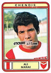 Sticker Ali Manai - Football Switzerland 1979-1980 - Panini