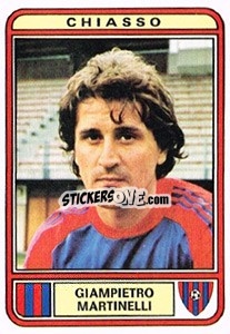 Cromo Giampietro Martinelli - Football Switzerland 1979-1980 - Panini