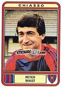 Sticker Peter Mast - Football Switzerland 1979-1980 - Panini