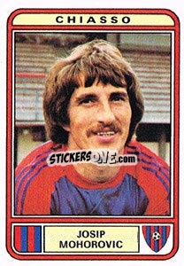 Sticker Josip Mohorovic - Football Switzerland 1979-1980 n. 70 - Panini