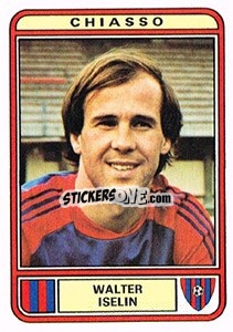 Figurina Walter Iselin - Football Switzerland 1979-1980 - Panini