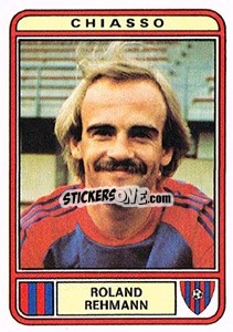 Sticker Roland Rehmann - Football Switzerland 1979-1980 - Panini