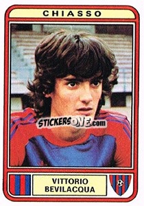 Sticker Vittorio Bevilacqua - Football Switzerland 1979-1980 - Panini